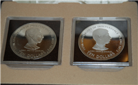BAHAMAS ISLANDS 1978  2 Two Coin Silver Proof Set 