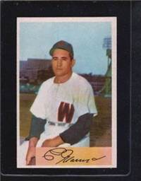 1954 Bowman Baseball Card #200 Connie Marrero