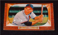 1955 Bowman Baseball Card #107 Solly Hemus