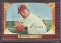 1955 Bowman Baseball Card #112 Granny Hamner