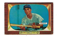 1955 Bowman Baseball Card #118 Bobby Adams