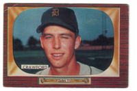 1955 Bowman Baseball Card #121 Rufus Crawford