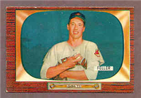 1955 Bowman Baseball Card #134 Bob Feller