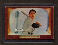 1955 Bowman Baseball Card #168 Yogi Berra