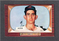 1955 Bowman Baseball Card #259 Don Mossi