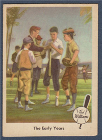 1959 Fleer Ted Williams #1 The Early Years