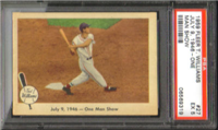 1959 Fleer Ted Williams #27 July 9, 1946 One Man Show