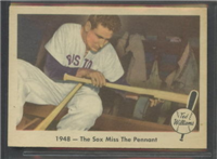 1959 Fleer Ted Williams #35 1948 The Sox Miss the Pennant