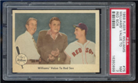 1959 Fleer Ted Williams #75 Williams' Value to Red Sox (with Babe Ruth, Eddie Collins)