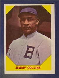 1960 Fleer Baseball Card #25 Jimmy Collins