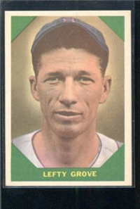 1960 Fleer Baseball Card #60 Lefty Grove