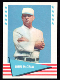 1961-62 Fleer Baseball Card #60 John McGraw