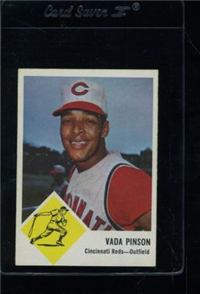 1963 Fleer Baseball Card Baseball Card #34 Vada Pinson