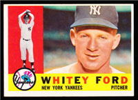 1960 Topps Baseball Card  #35 Whitey Ford