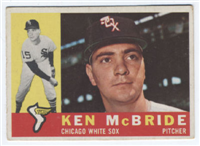 1960 Topps Baseball Card  #276 Ken McBride