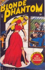 BLONDE PHANTOM  #12     (Marvel, 1947)