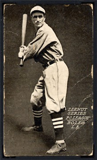 1914 Zeenut Pacific Coast League Baseball Card  (E137)  #14 Boles