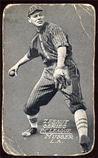 1914 Zeenut Pacific Coast League Baseball Card  (E137)  #103 Musser