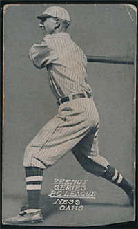 1914 Zeenut Pacific Coast League Baseball Card  (E137)  #104 Ness