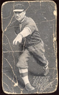 1914 Zeenut Pacific Coast League Baseball Card  (E137)  #112 Pernoll