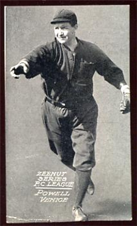 1914 Zeenut Pacific Coast League Baseball Card  (E137)  #114 Powell
