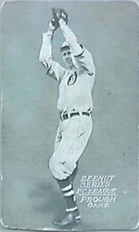 1914 Zeenut Pacific Coast League Baseball Card  (E137)  #115 Prough