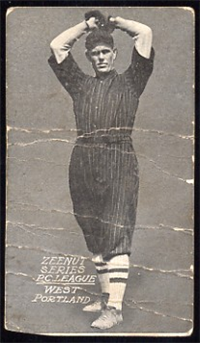 1914 Zeenut Pacific Coast League Baseball Card  (E137)  #138 West