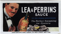 Ink Blotter: Lee & Perrins Sauce