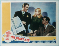 THE GLASS KEY   Original American Lobby Card   (Paramount, 1942)