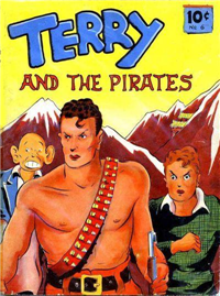 TERRY AND THE PIRATES  #-     (Dell Large Feature Comics Series I)