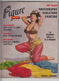 FIGURE QUARTERLY  Volume 13    (Jones Publishing, 1956) Bettie Page covers