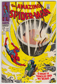 AMAZING SPIDER-MAN  #61     (Marvel, 1968)