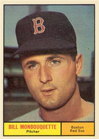 1961 Topps Baseball Card #562 Bill Monbouquette