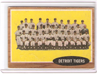 1962 Topps Baseball Card #24 Detroit Tigers