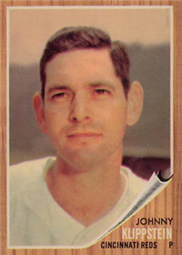 1962 Topps Baseball Card #151 Johnny Klippstein