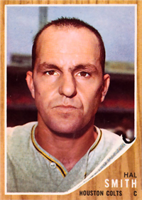 1962 Topps Baseball Card #492 Hal Smith