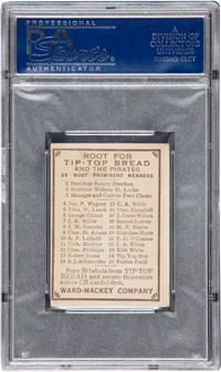 1910 Tip Top Bread Pittsburgh Pirates Baseball Card (D322)   #24 Tip Top Boy Mascot