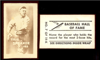 1948 Topps Magic Photo Baseball Card #7 Tris Speaker (793)