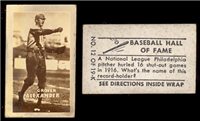1948 Topps Magic Photo Baseball Card #12 Grover Alexander