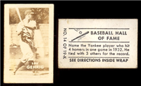 1948 Topps Magic Photo Baseball Card #14 Lou Gehrig