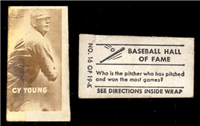 1948 Topps Magic Photo Baseball Card #16 Cy Young