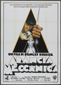 A CLOCKWORK ORANGE American    (Warner Brothers, 1972)