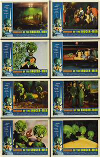 INVASION OF THE SAUCER MEN Original American Lobby Card Set    (AIP, 1957)