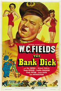 THE BANK DICK American One Sheet Style C   (Universal, 1940)