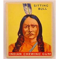 (R73)   1933  Goudey Indian Chewing Gum Card #38    Sitting Bull