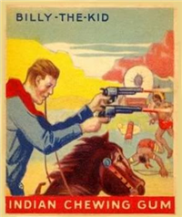 (R73)   1933  Goudey Indian Chewing Gum Card #78    Billy the Kid