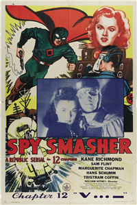 SPY SMASHER   Original American One Sheet Chapter 12   (Republic, 1942)