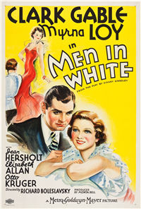 MEN IN WHITE   Original American One Sheet Style C   (MGM, 1934)