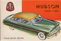 (R714-24)  1954 Topps World On Wheels Gum Card #78 Hudson Wasp 1953 