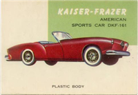 (R714-24)  1954 Topps World On Wheels Gum Card #98 Kaiser-Frazer DKF-161 